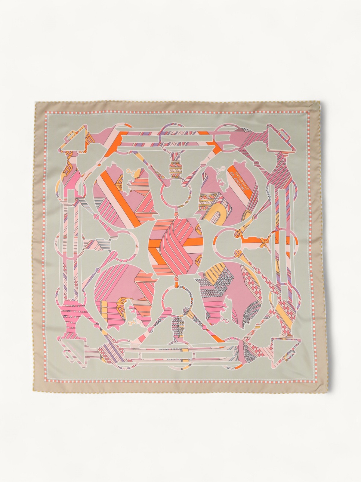 Hermes Silk Scarf 0