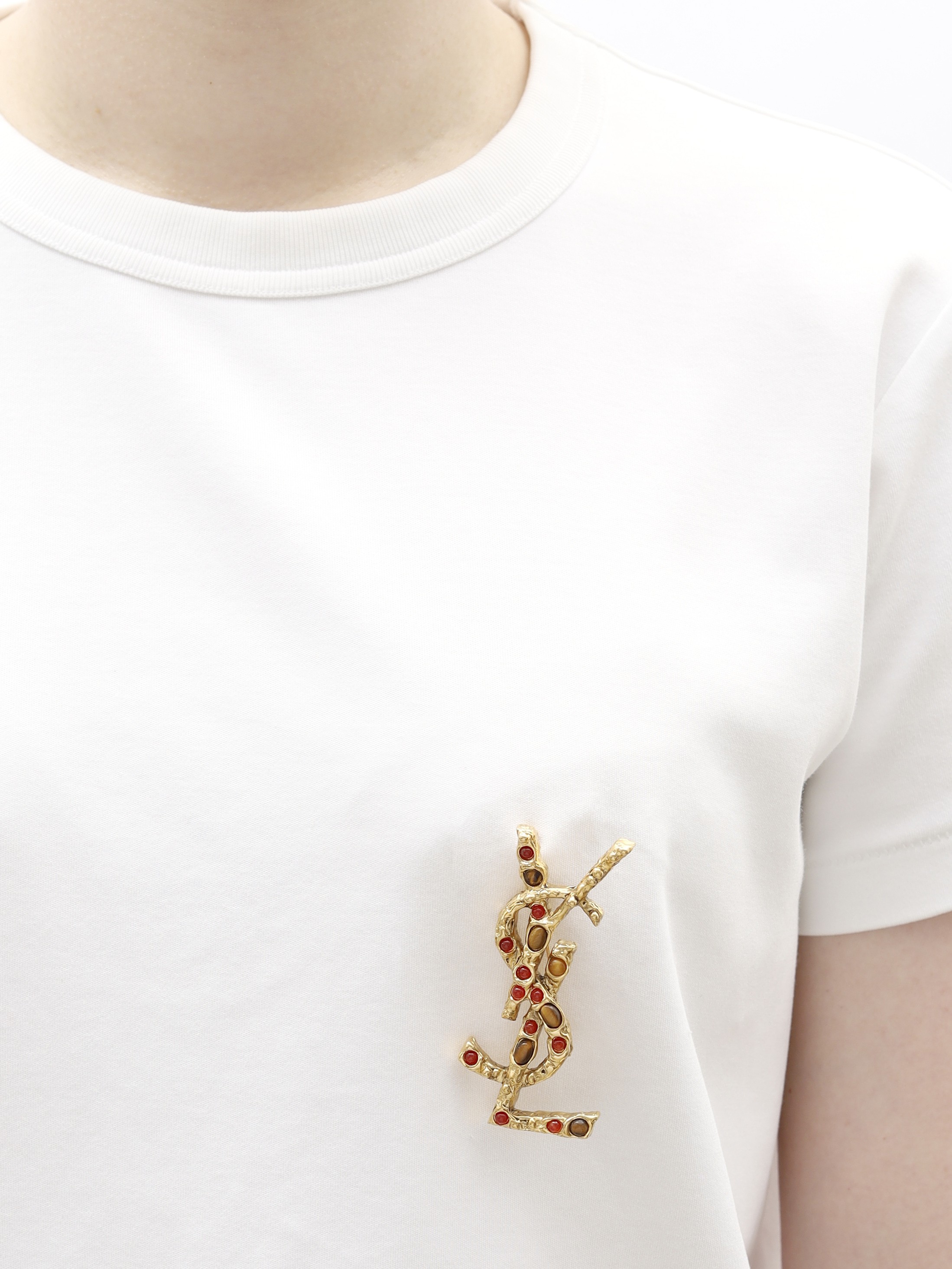 Saint Laurent Brooch 1