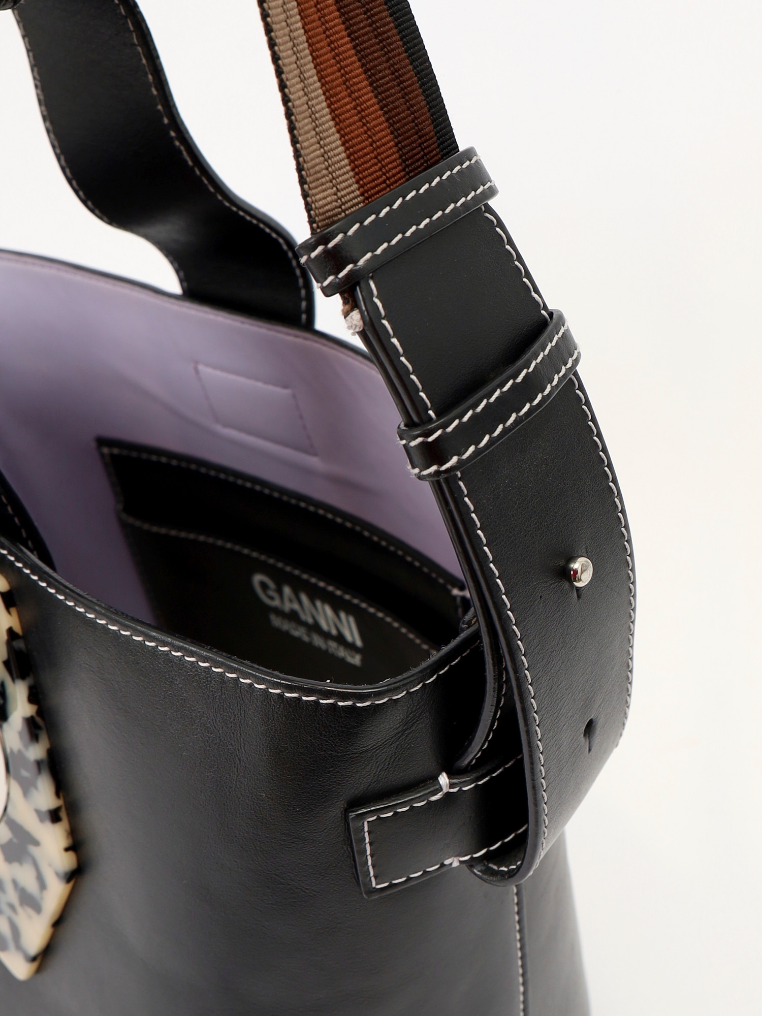 Ganni Leather Bag  7
