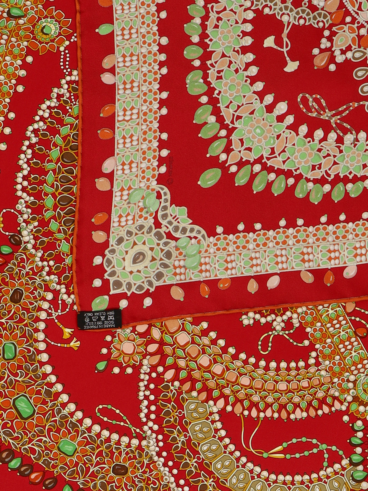 Hermes Silk Scarf  5