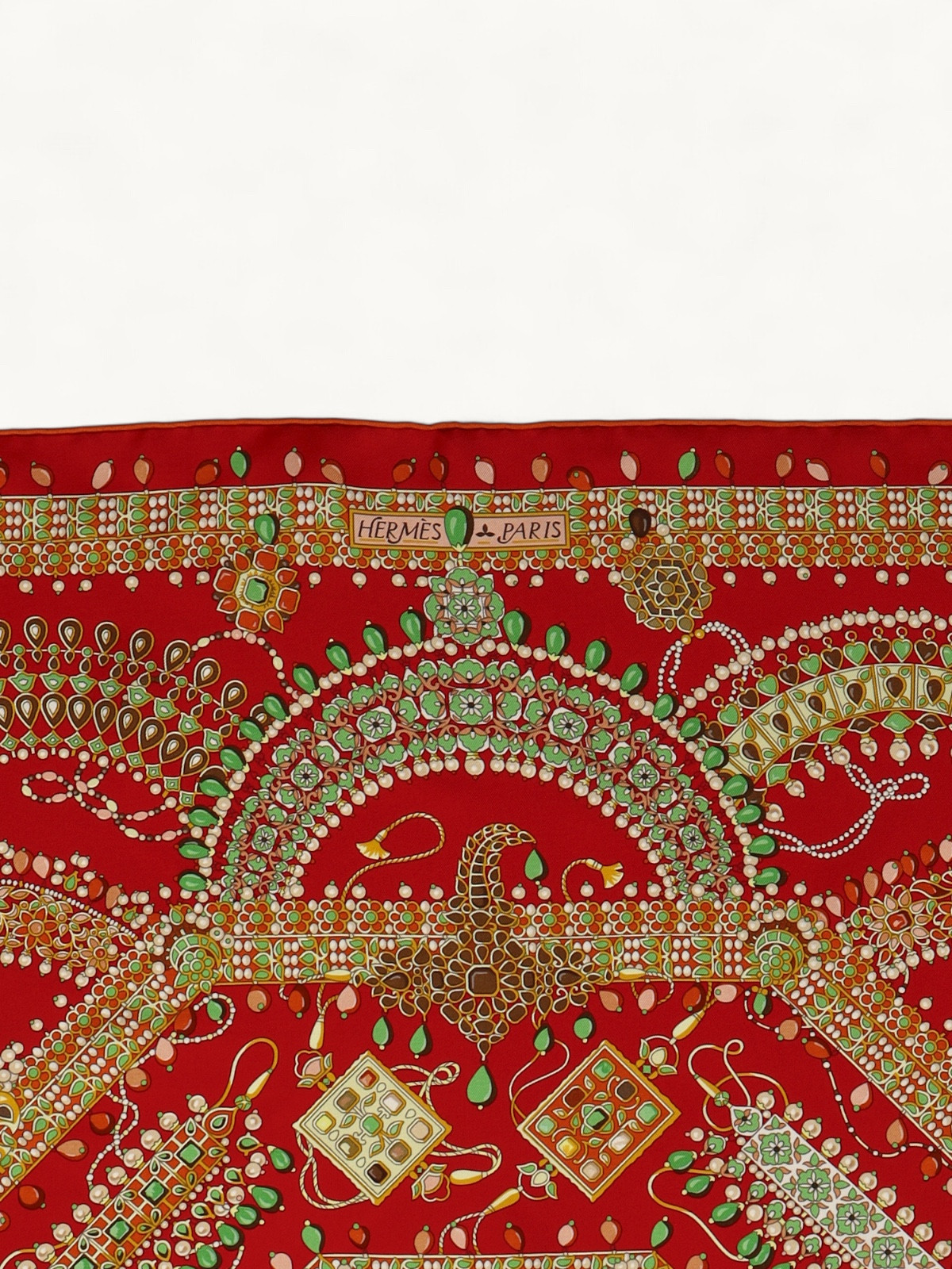 Hermes Silk Scarf  4