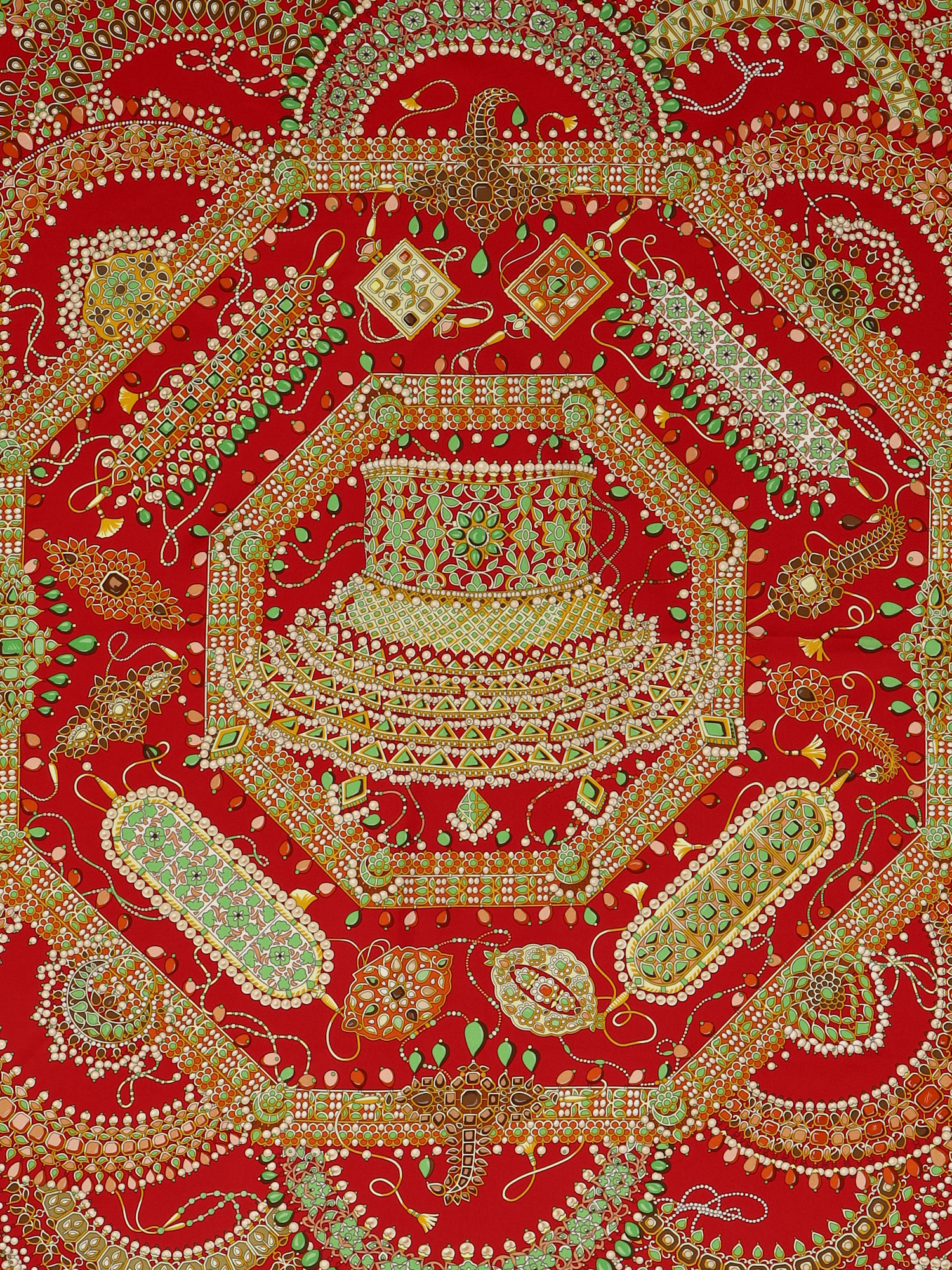 Hermes Silk Scarf  3