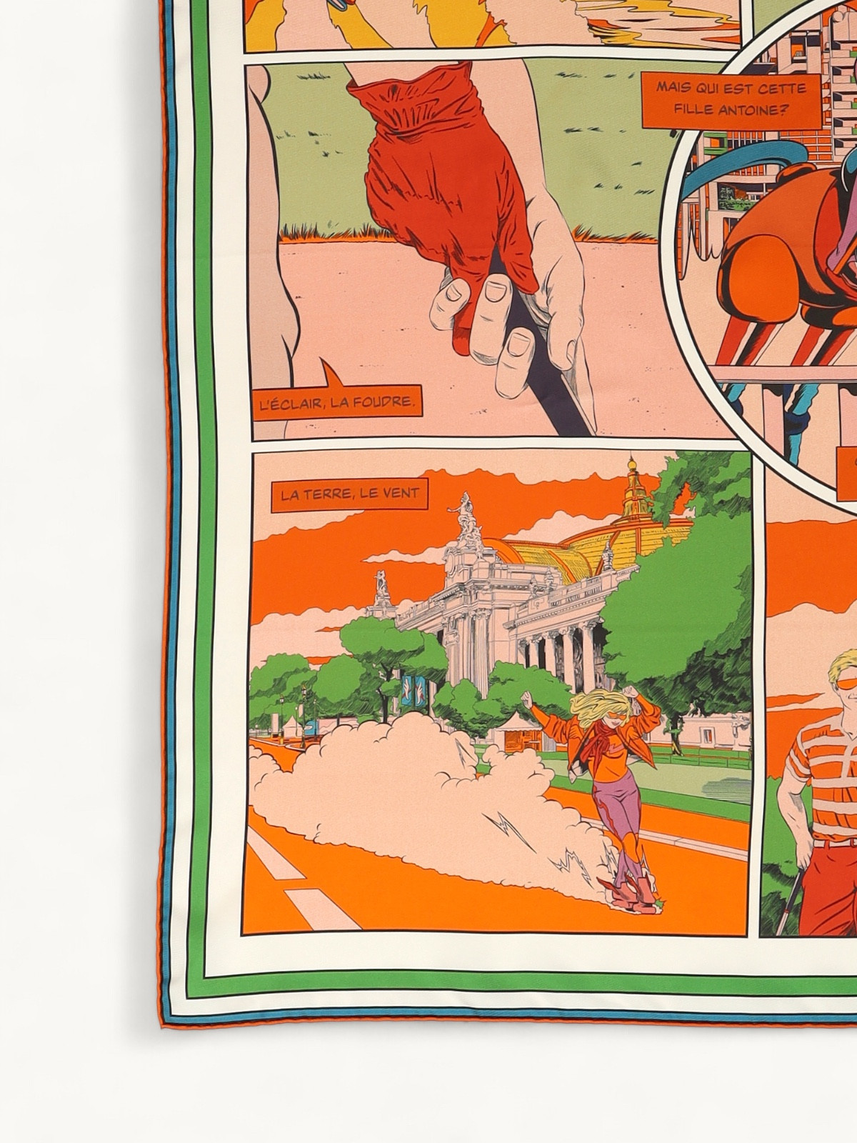 Hermes Silk Scarf  5