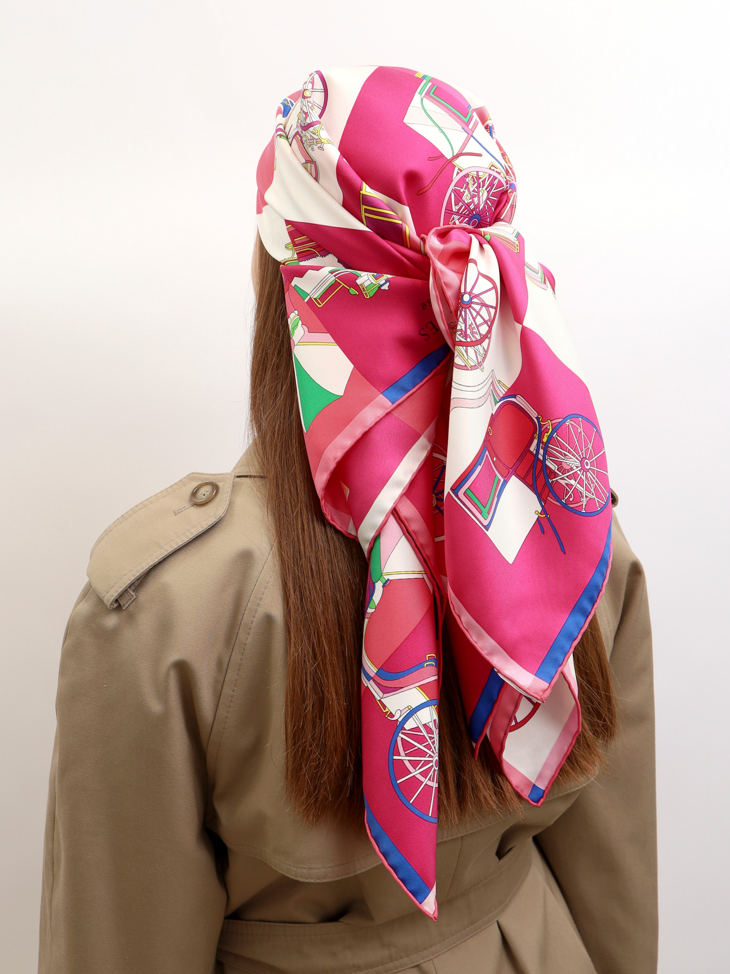Hermes Silk Scarf  1