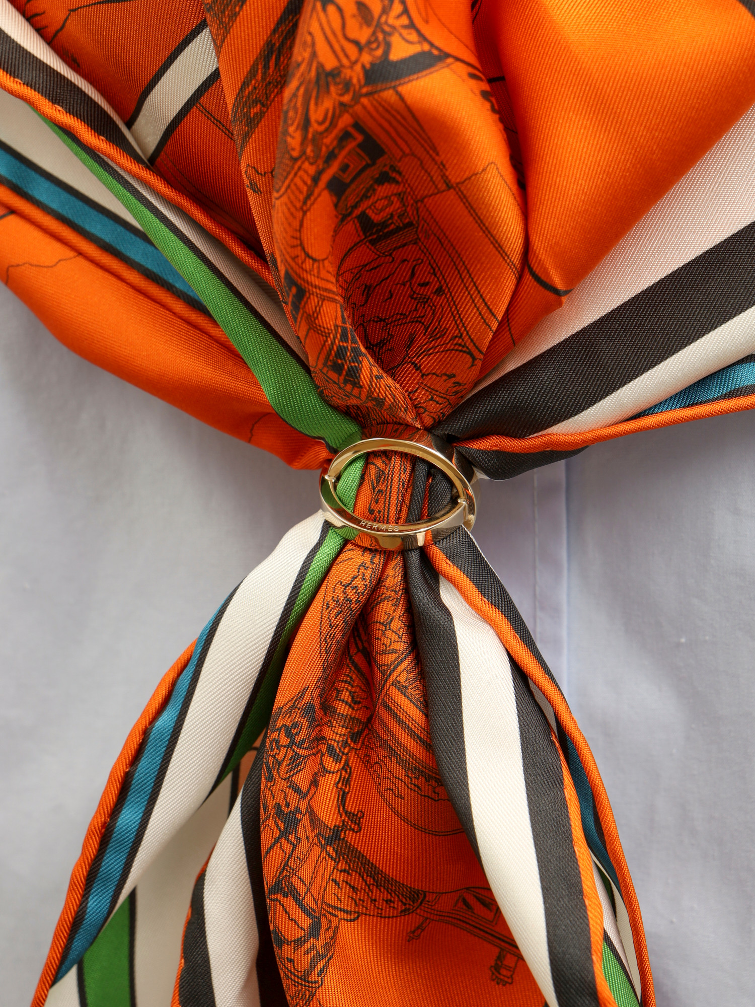 Hermes Scarf Ring  2