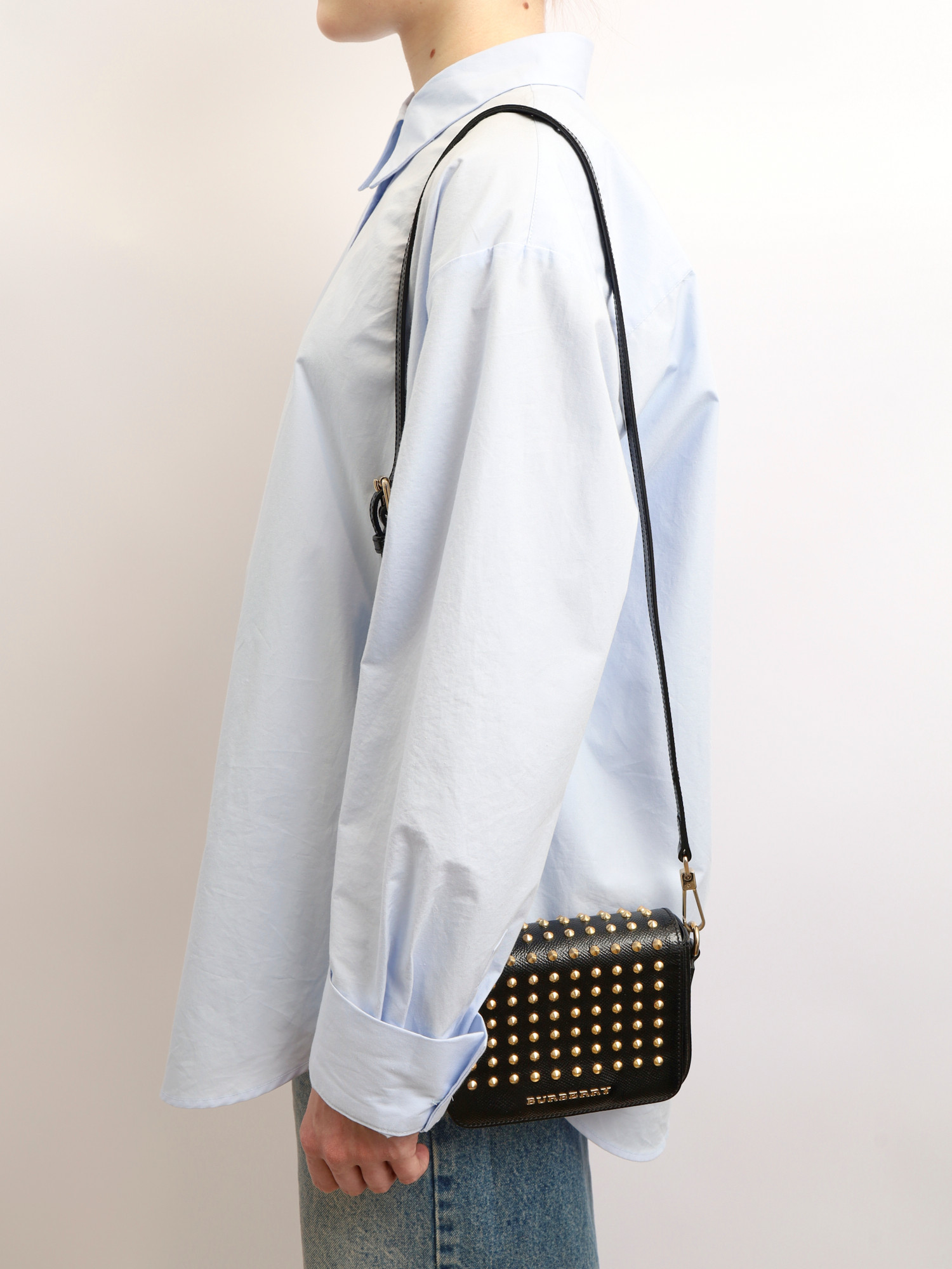 Burberry Leather Bag 1