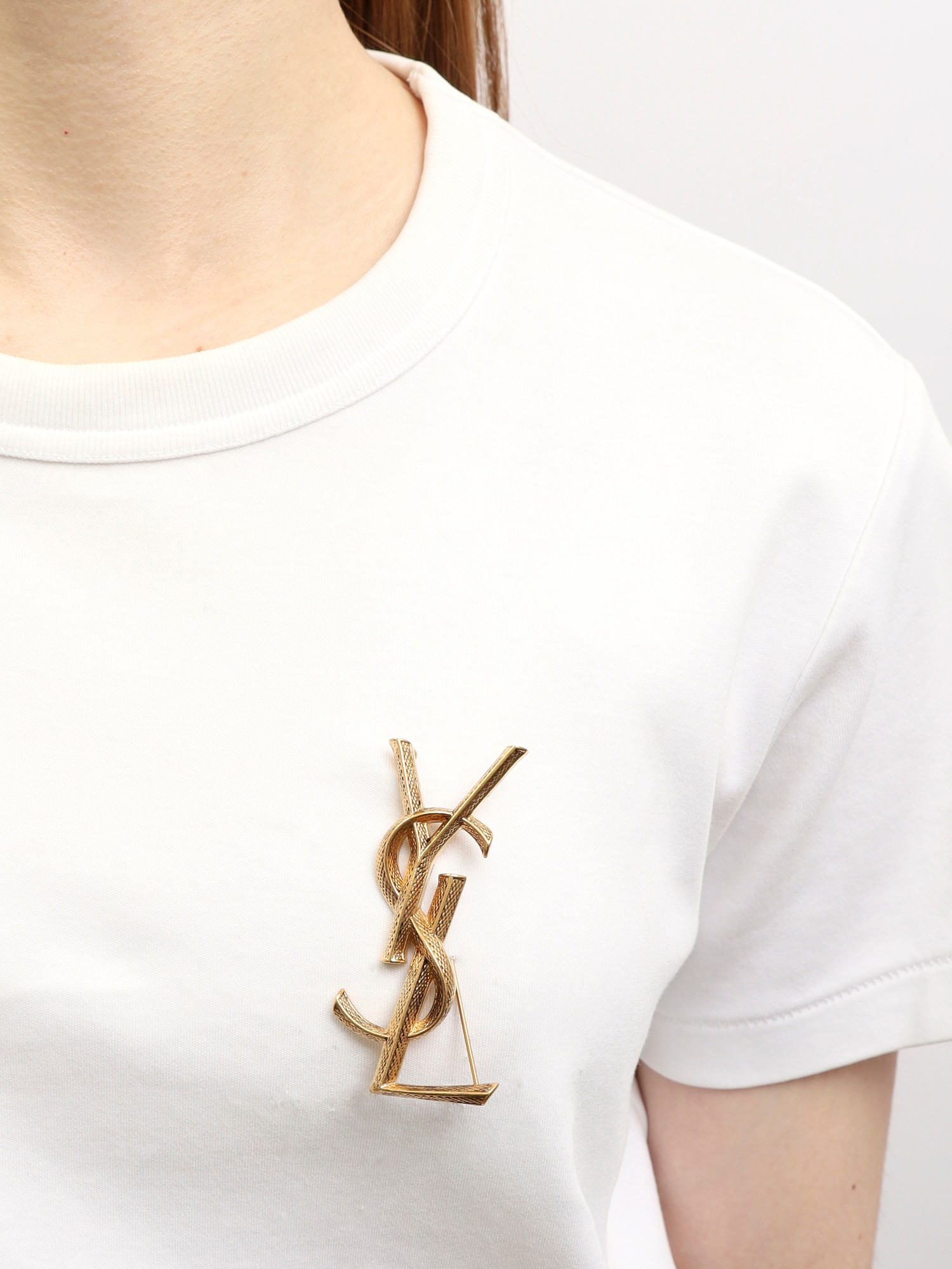 Saint Laurent Brooch 1