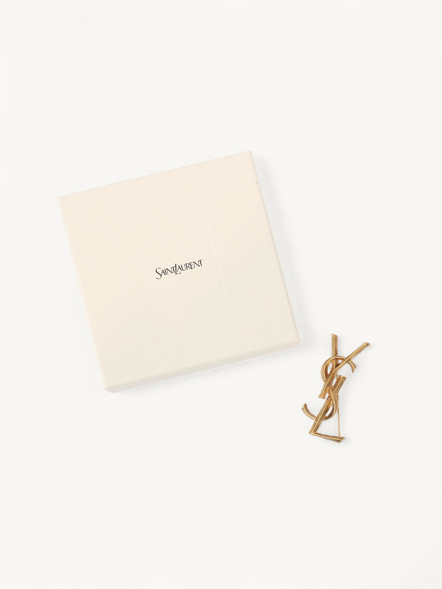 Saint Laurent Brooch 2