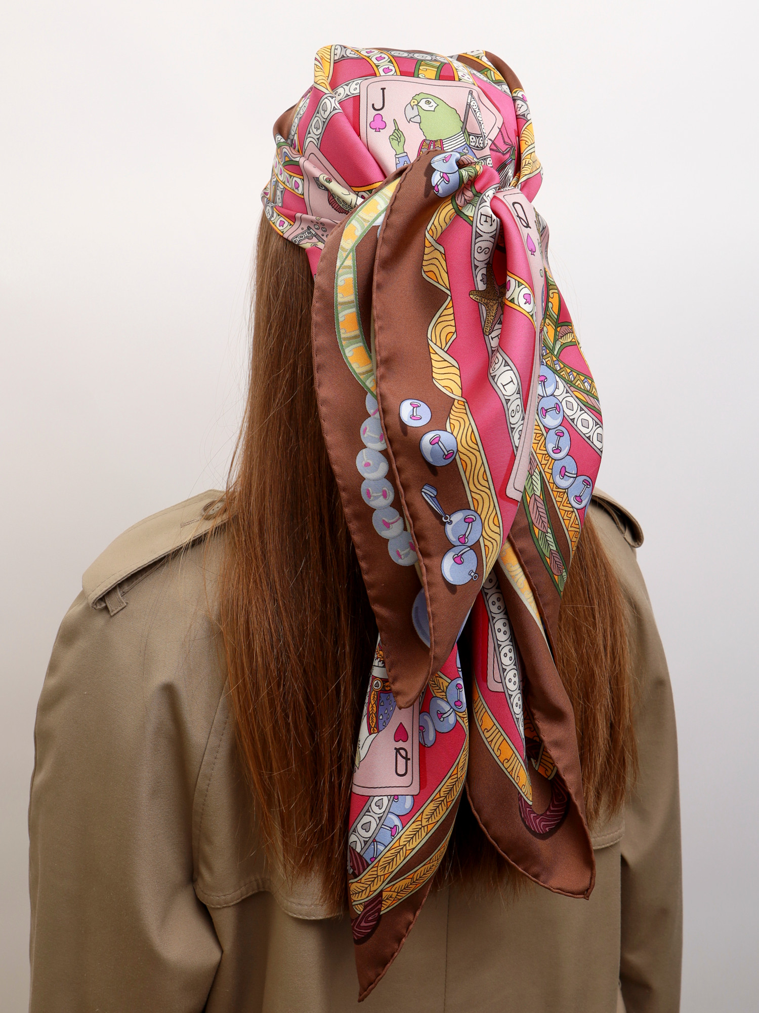Hermes Silk Scarf 1