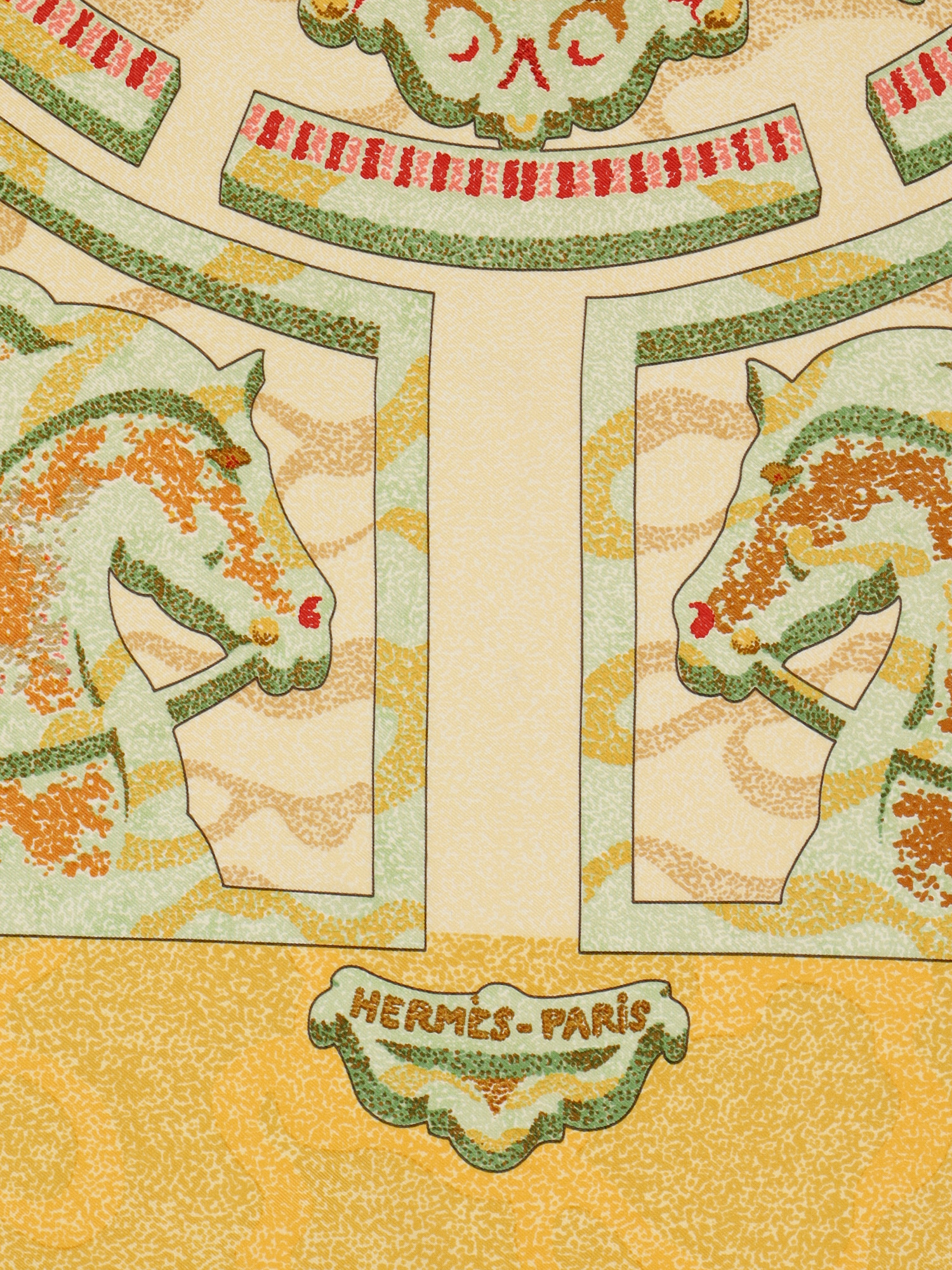 Hermes Silk Scarf  4