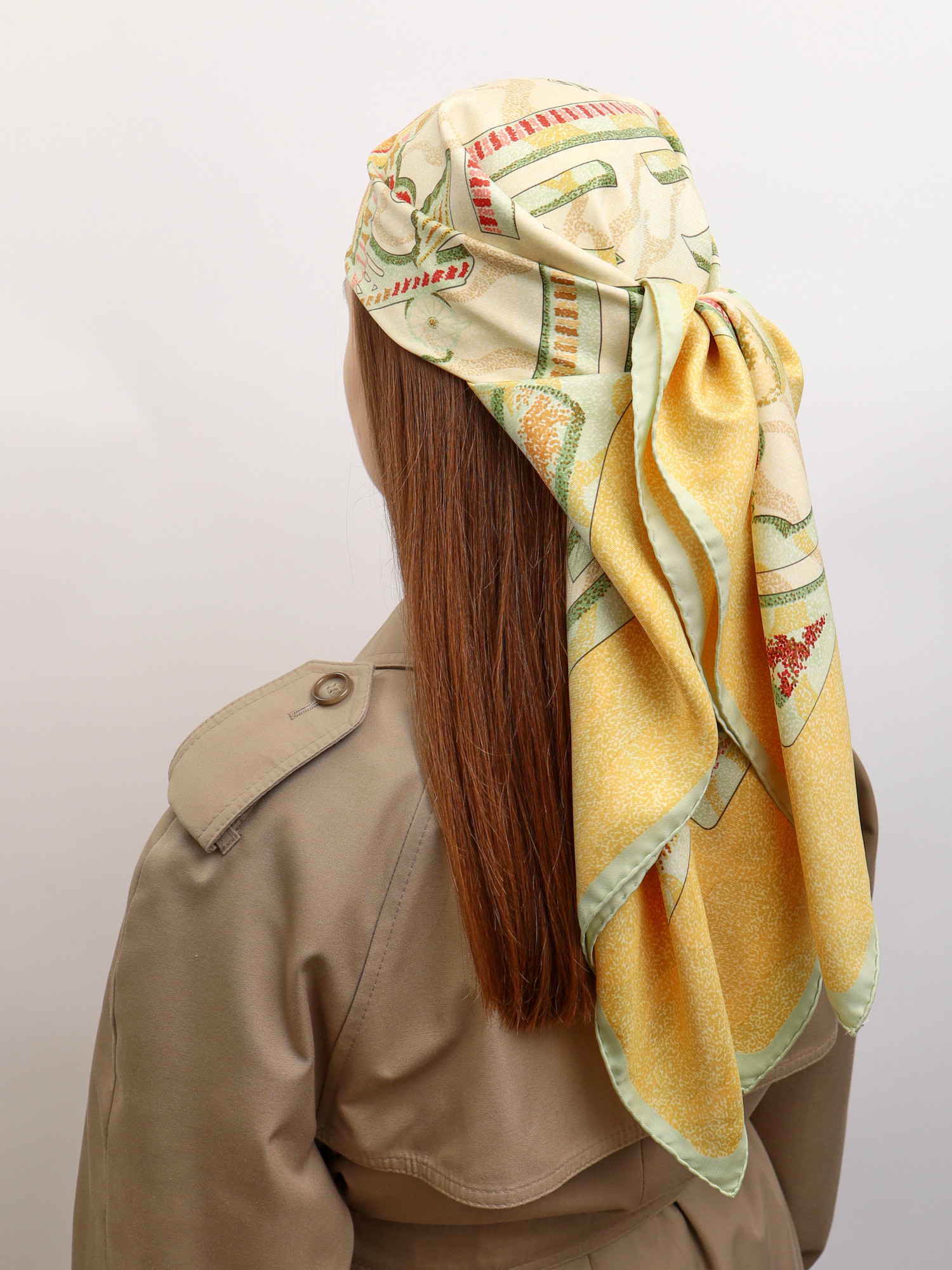 Hermes Silk Scarf  1