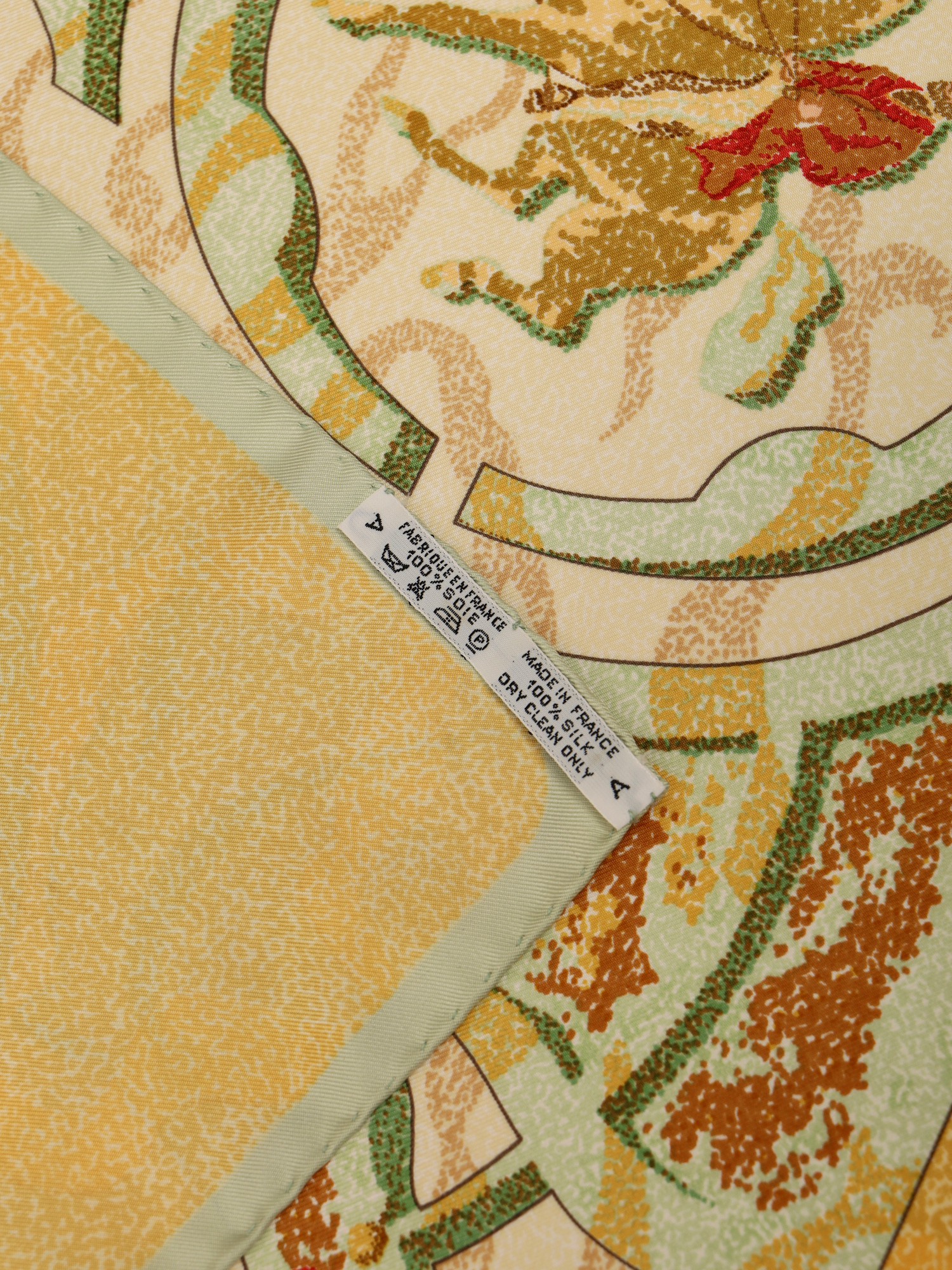 Hermes Silk Scarf  6