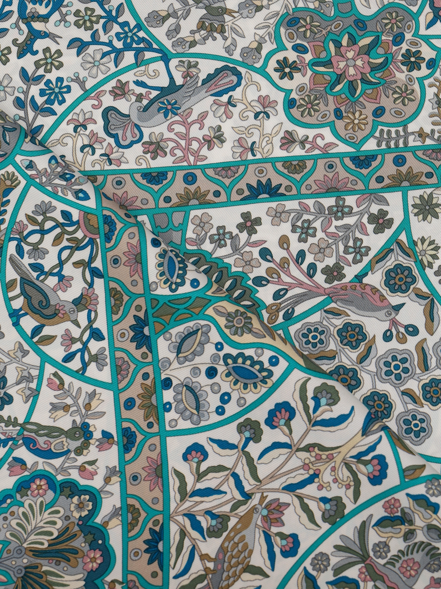 Hermes Silk Scarf  5