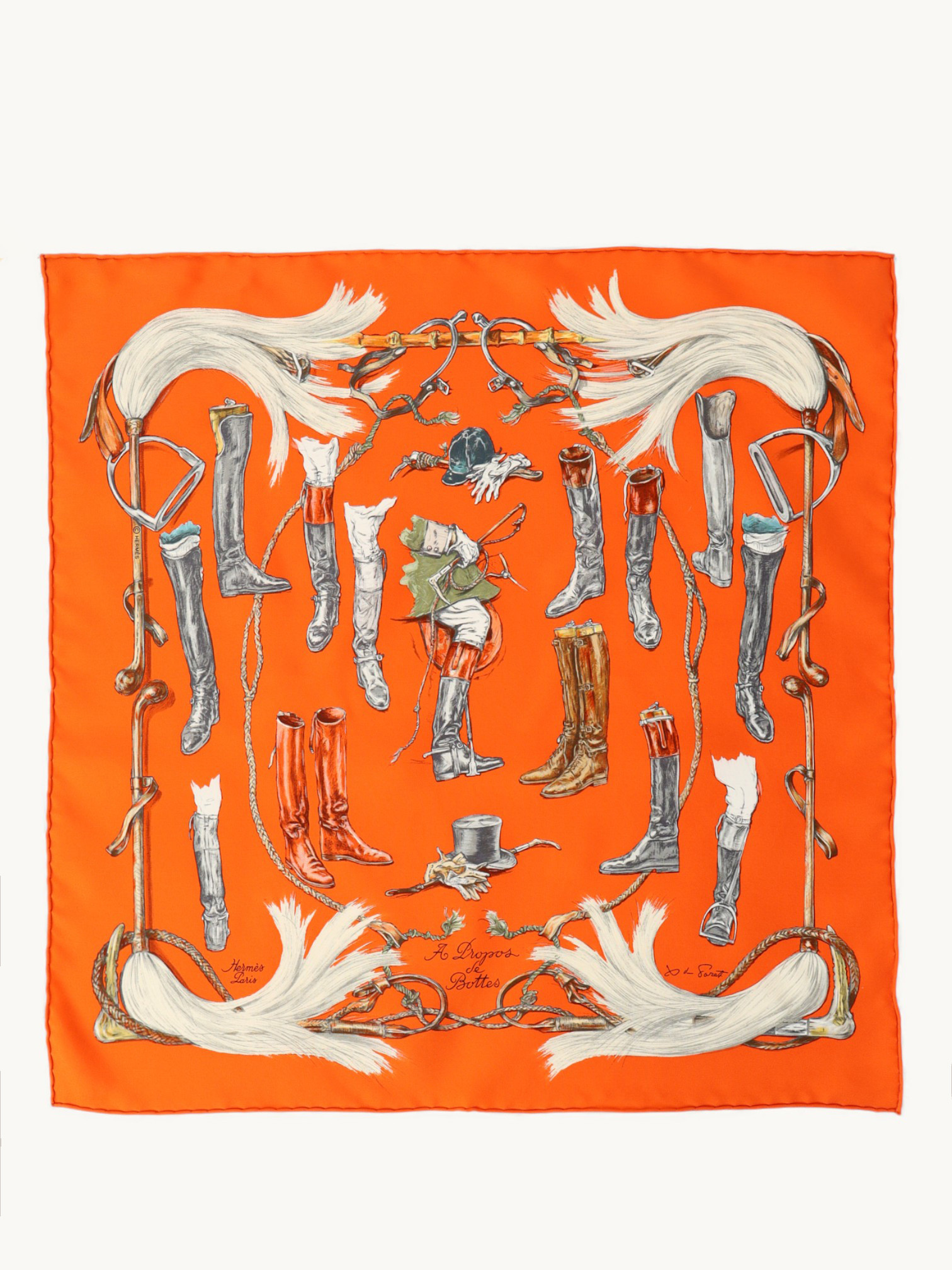 Hermes Silk Scarf 0