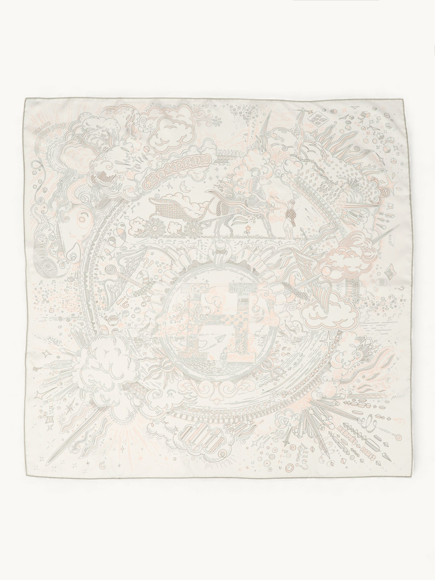Hermes Silk Scarf 0