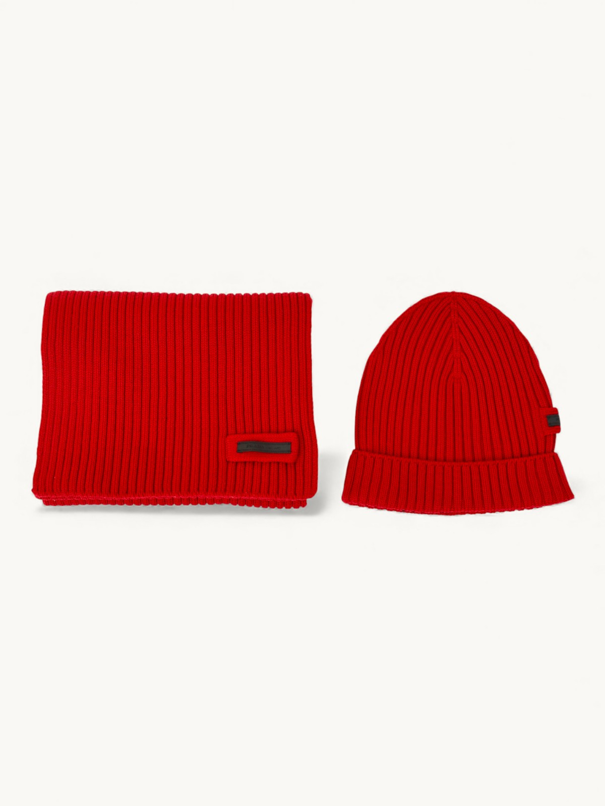 Prada Hat and Scarf 0