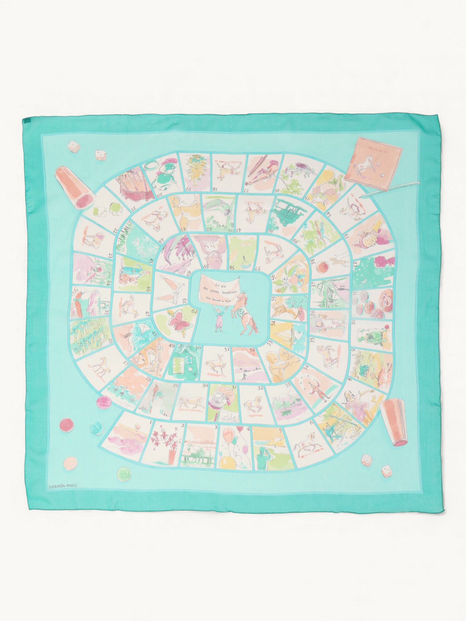 Hermes Silk Scarf 0