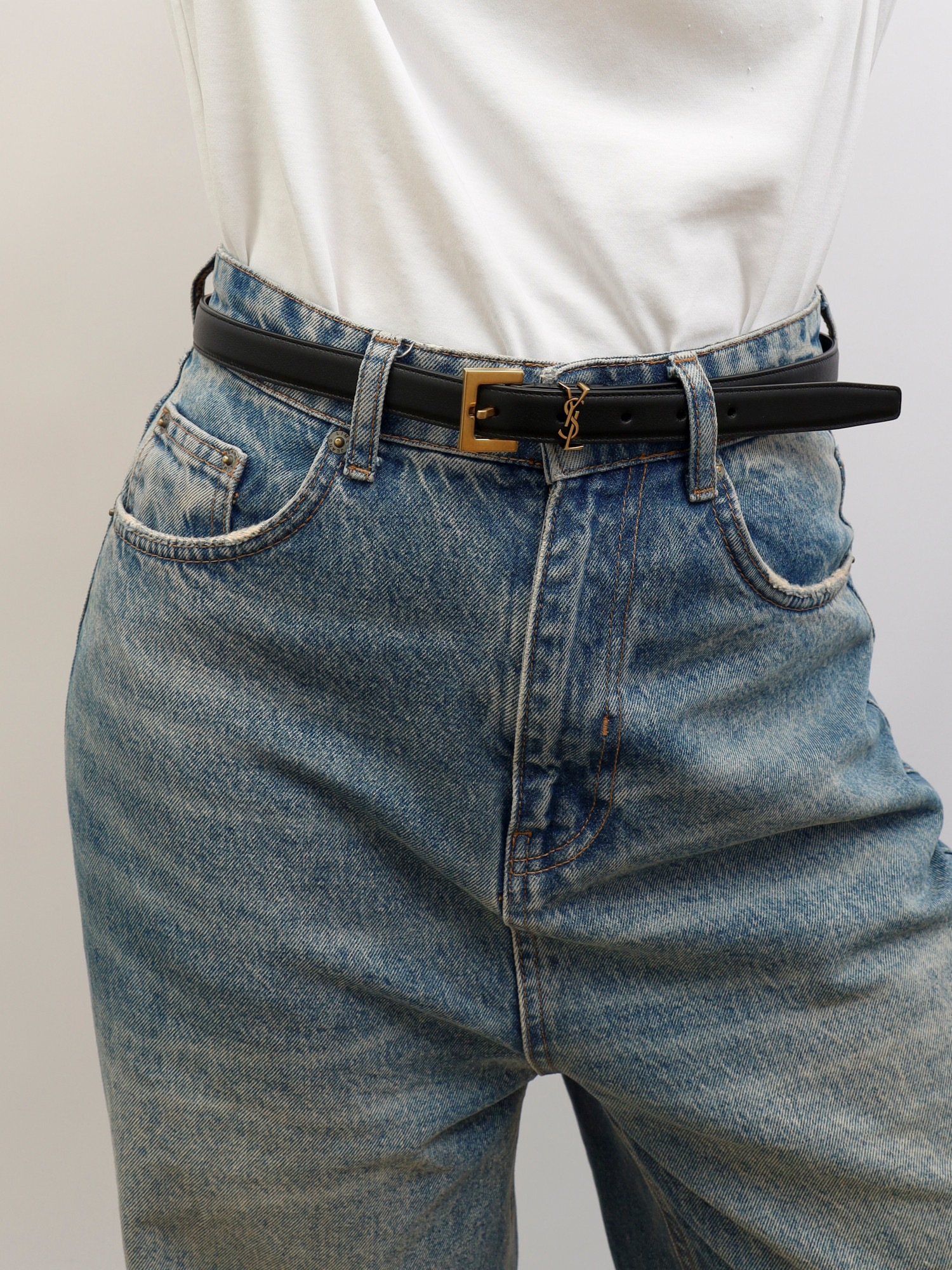 Saint Laurent Belt 1