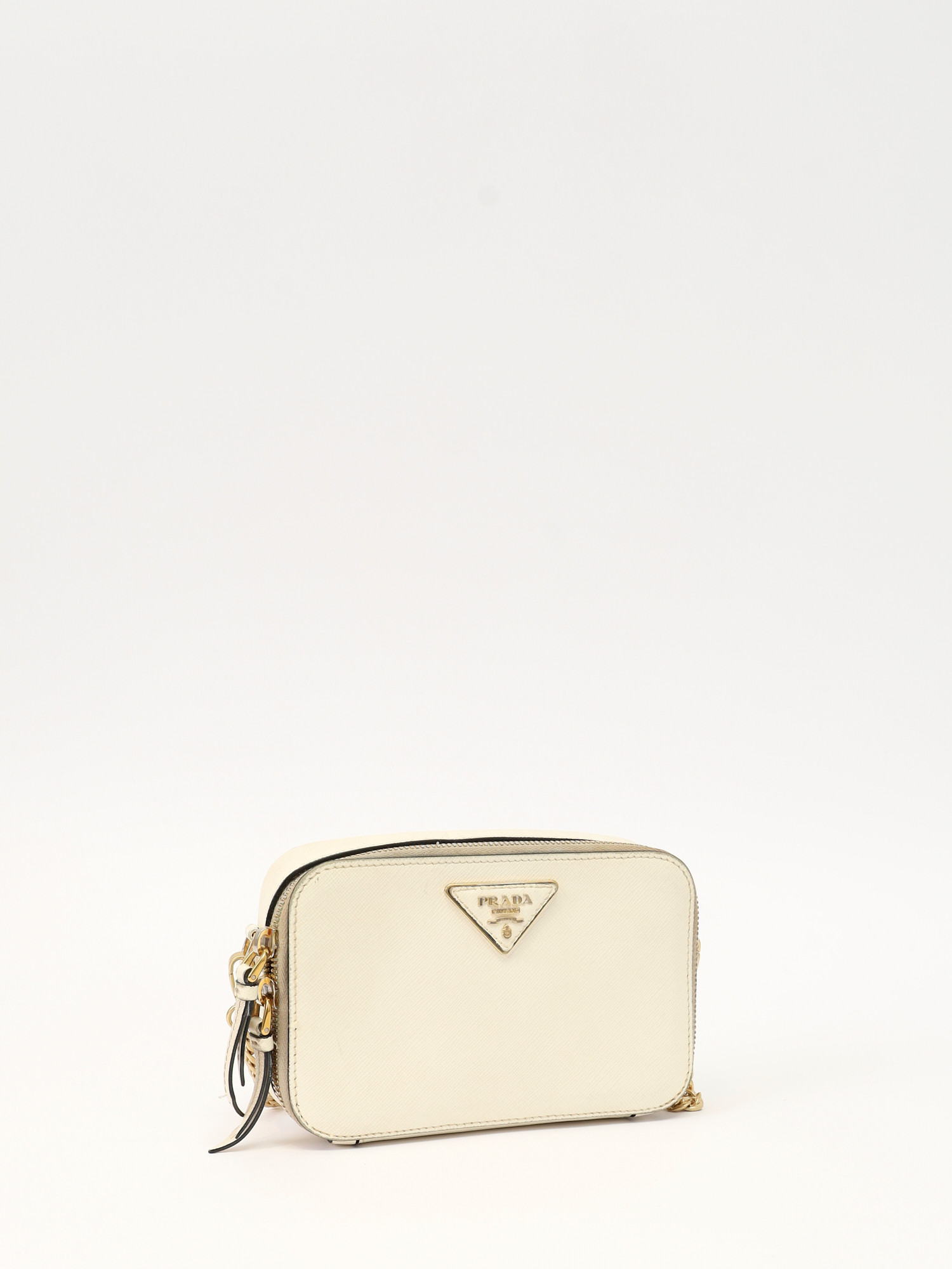 Купить сумку Prada Leather Bag (Прада) на ресейл платформе THE
