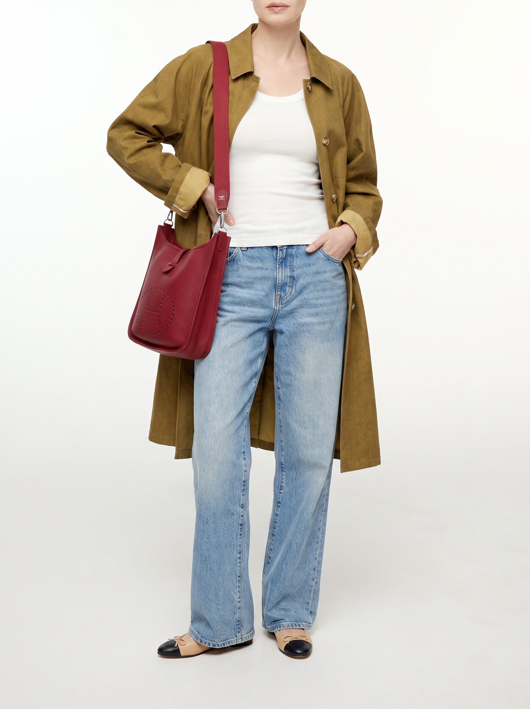 Сумки Hermes Evelyne 29 изображение #2