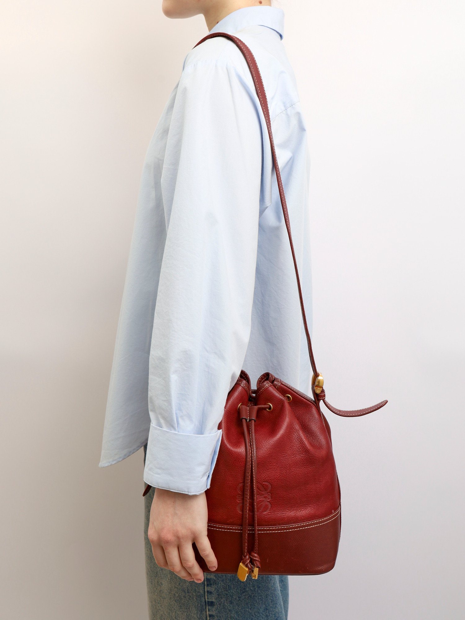 Сумки Loewe Leather Bag изображение #2