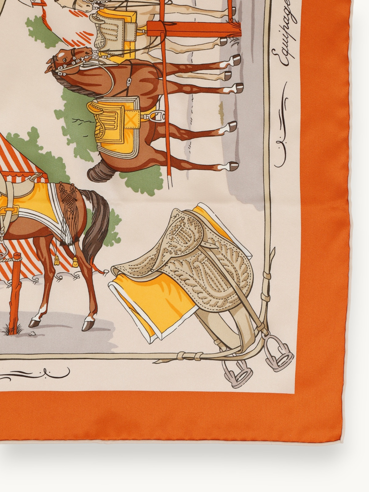 Аксессуары Hermes Silk Scarf изображение #5