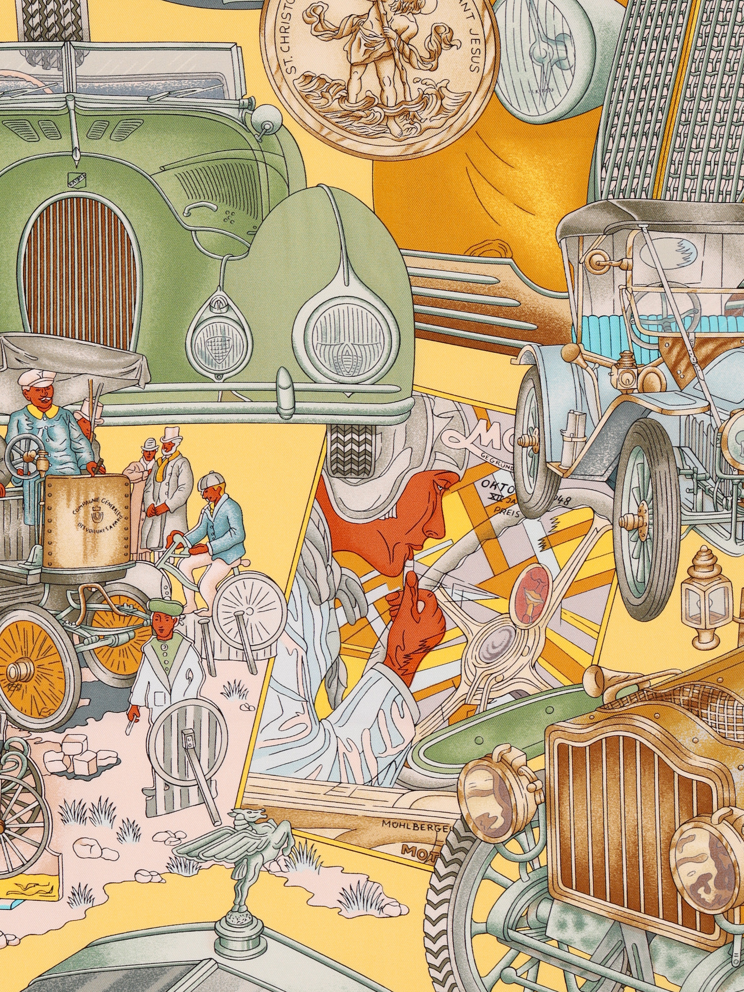 Аксессуары Hermes Silk Scarf изображение #5