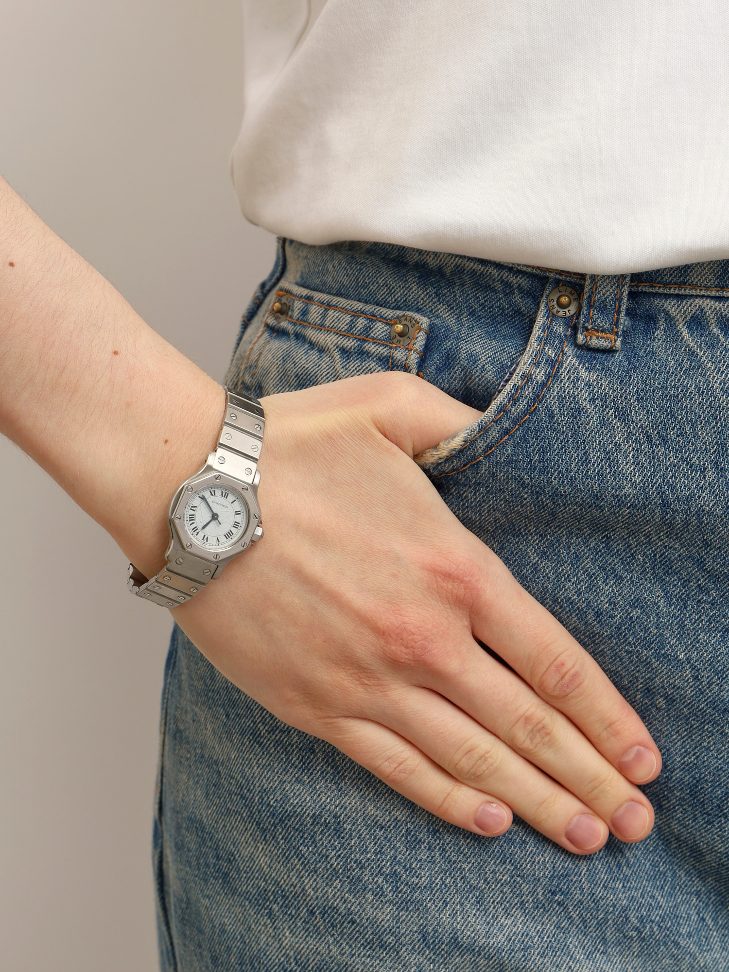 Часы Cartier Santos Octagon изображение #2