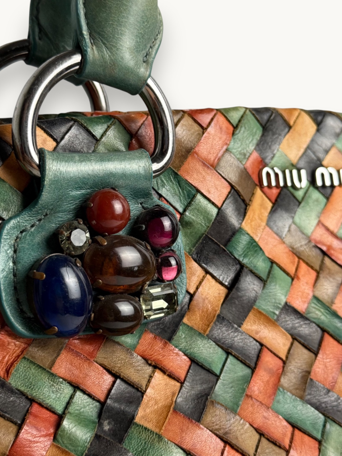 Сумки Miu Miu Woven изображение #3