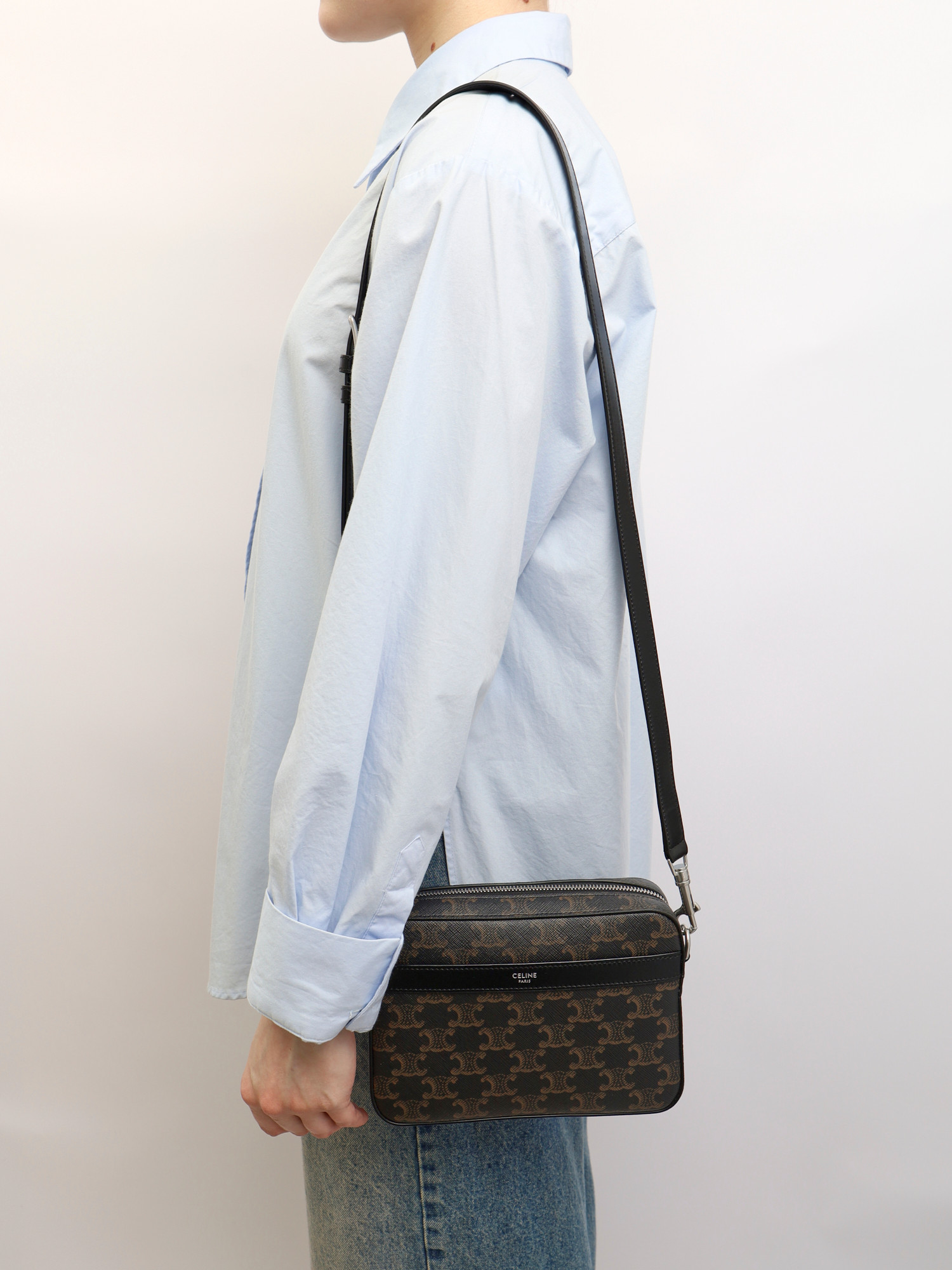 Сумки Celine Triomphe Canvas изображение #2